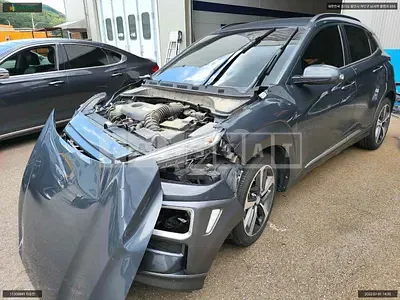 Photo 1 of 8: 2018 Hyundai Kona, VIN KMHK4815GJU067809 — Korean insurance auction
