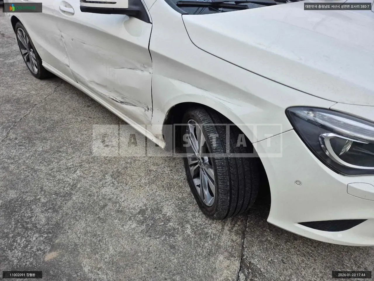Photo 2 of 15: 2015 Mercedes-Benz CLA200 CDI 4Matic, VIN WDDSJ0CB1FN246639 — Korean insurance auction