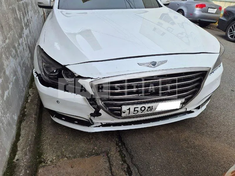 Photo 2 of 28: 2020 Hyundai Genesis G80, VIN KMHGL41DBLU344413 — Korean insurance auction