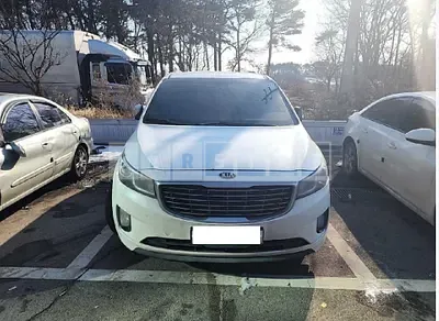Photo 1 of 34: 2015 Kia Carnival, VIN KNHMF37ABFS001746 — Korean insurance auction