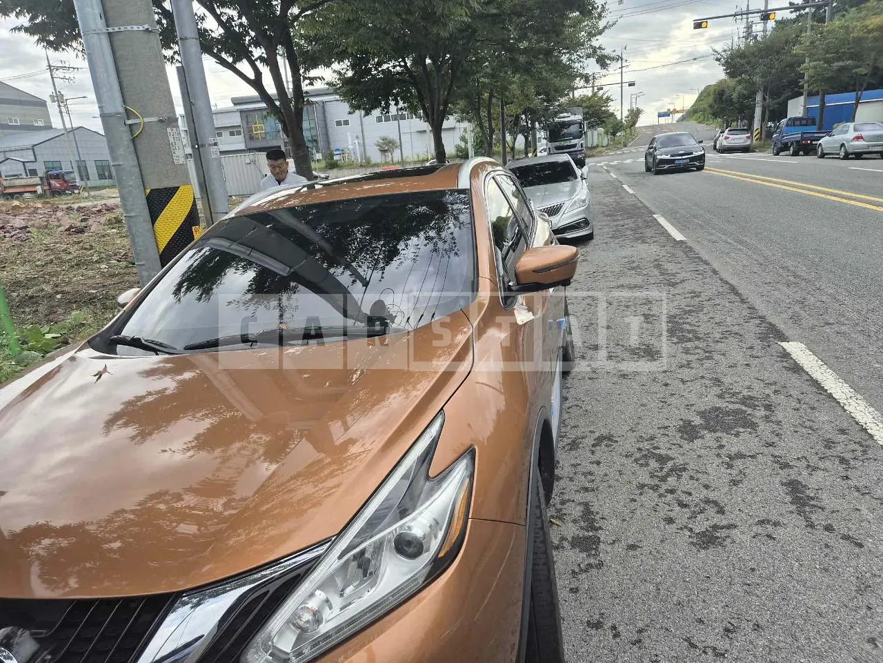 Photo 2 of 26: 2016 Nissan Murano, VIN 5N1CZ2MH8GN129451 — Korean insurance auction