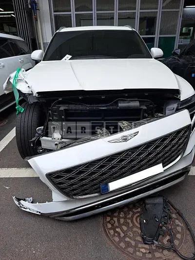 Photo 1 of 16: 2024 Genesis GV80, VIN KMTHA81BDRU197452 — Korean insurance auction