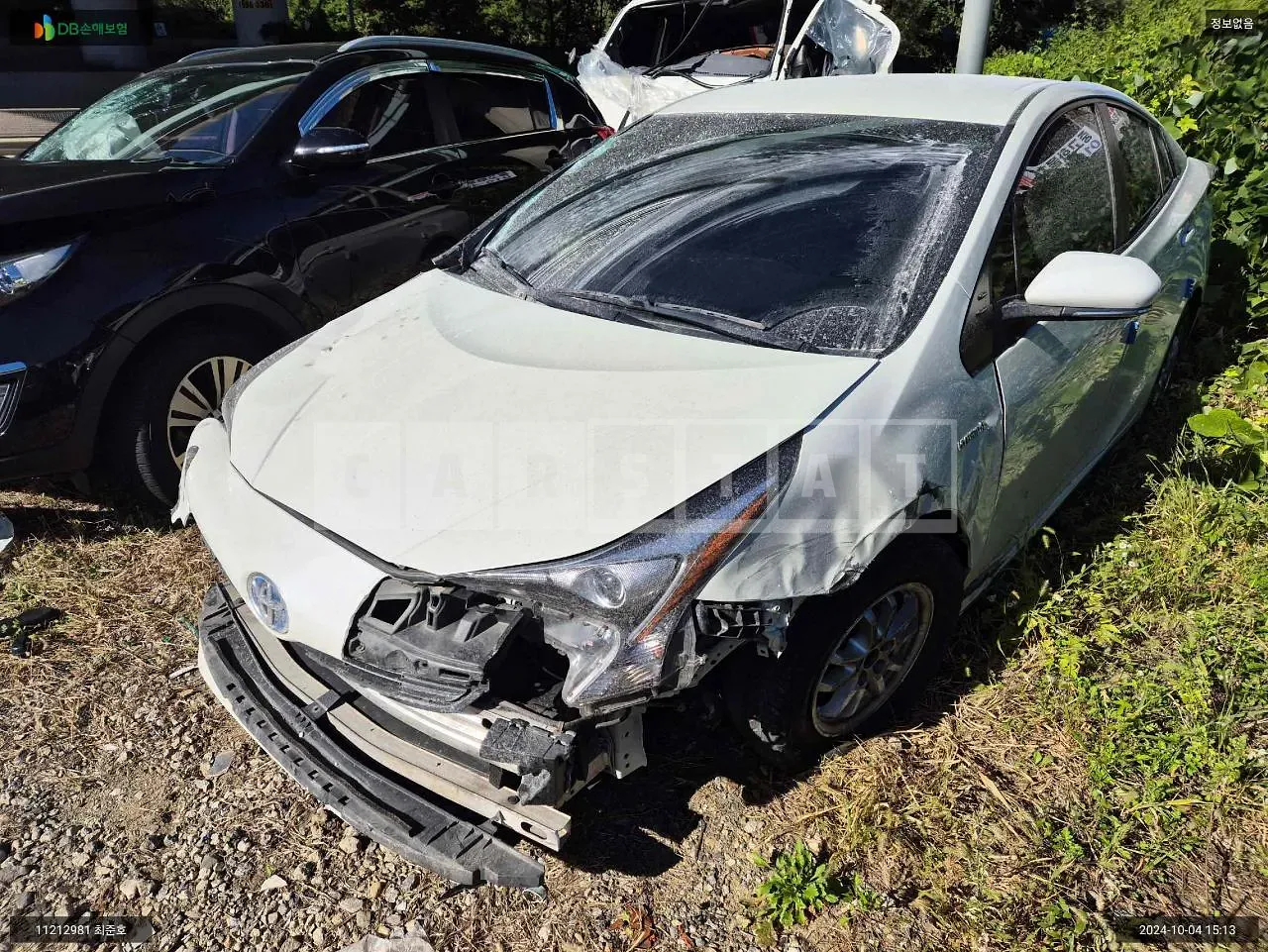Photo 2 of 13: 2016 Toyota Prius, VIN JTDKBRFU3H3540213 — Korean insurance auction