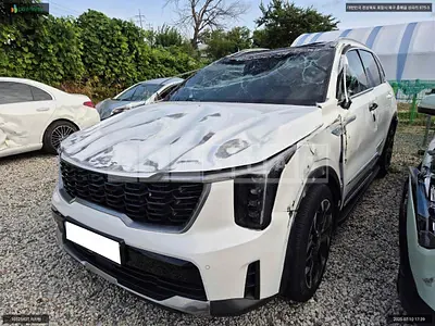 Photo 1 of 16: 2024 Kia Sorento, VIN KNARJ81FGRA299013 — Korean insurance auction