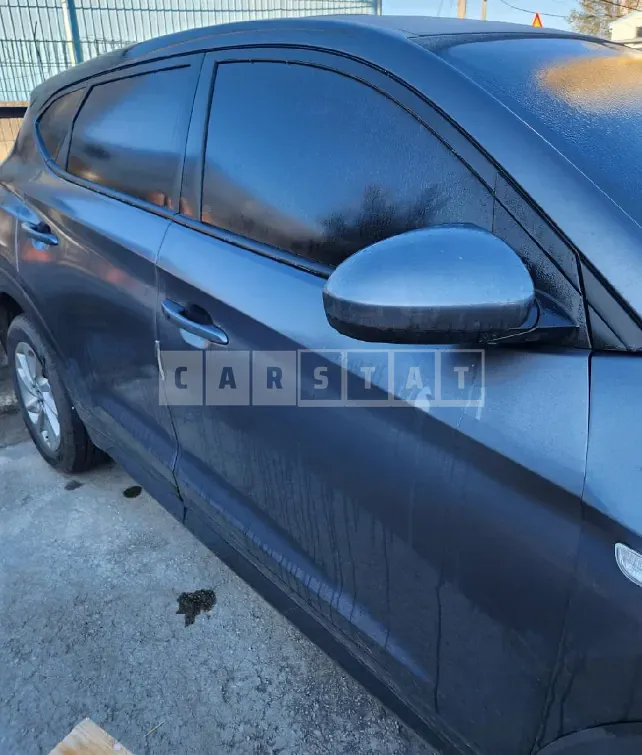 Photo 2 of 18: 2018 Hyundai Tucson, VIN KMHJ281ABJU535758 — Korean insurance auction