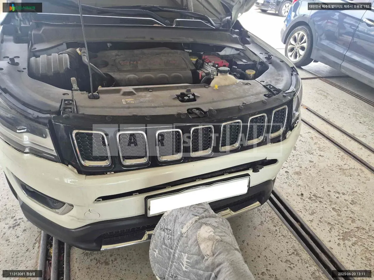 Photo 2 of 8: 2019 Jeep Zip Compass 2.4, VIN 3C4NJDCB1KT598158 — Korean insurance auction