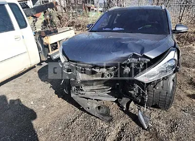 Photo 1 of 16: 2017 Hyundai Tucson, VIN KMHJ3815GHU348229 — Korean insurance auction
