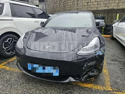 Photo 1 of 8: 2021 Tesla Model 3 Long Range — Korean insurance auction