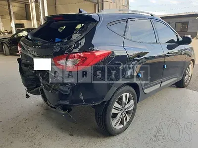 Photo 1 of 11: 2015 Hyundai Tucson, VIN KMHJT81VBFU944790 — Korean insurance auction