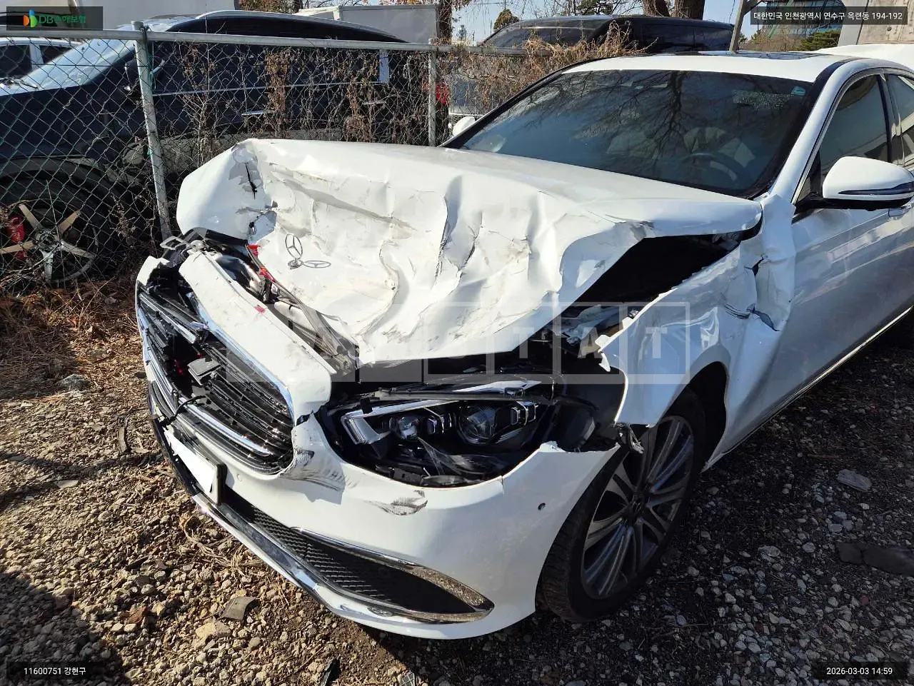 Photo 2 of 16: 2023 Mercedes-Benz E350 4Matic, VIN W1KZF8GB0PB110790 — Korean insurance auction