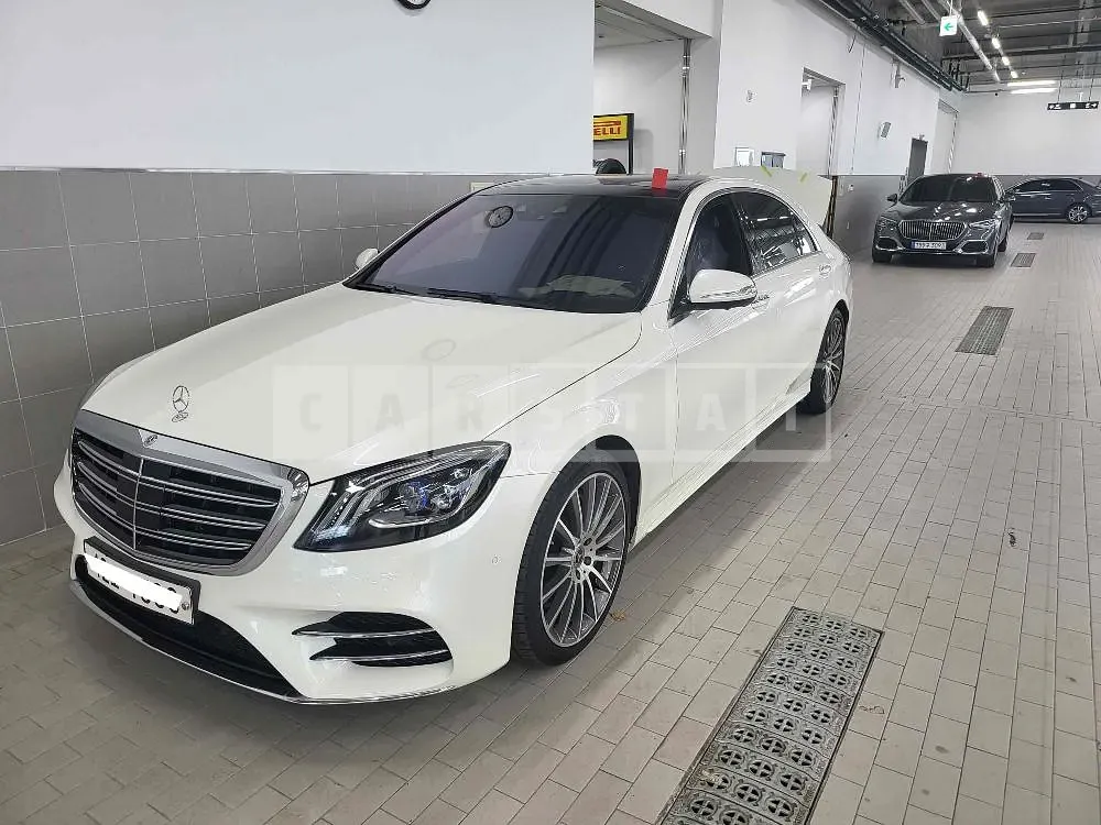 Photo 2 of 33: 2018 Mercedes-Benz S450 4Matic L, VIN WDDUG6EBXJA362994 — Korean insurance auction