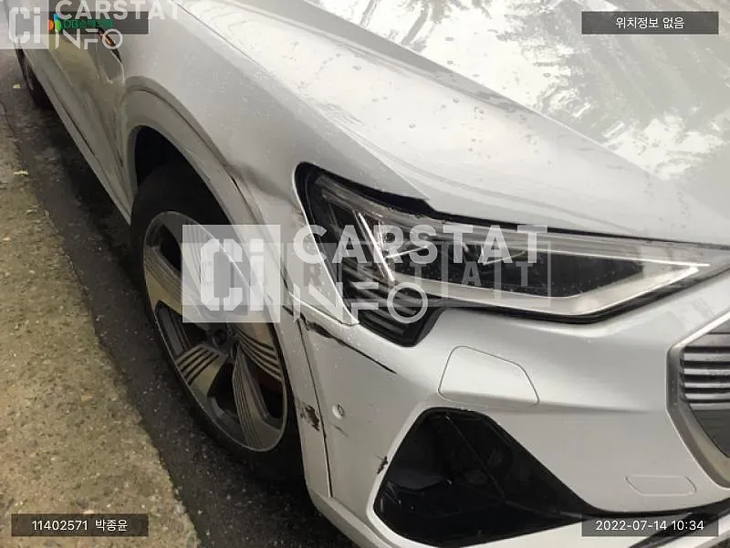 Photo 2 of 28: 2021 Audi e-tron Sportback 55 quattro, VIN WAUZZZGE1NB003680 — Korean insurance auction