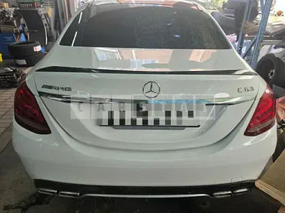 Photo 1 of 12: 2015 Mercedes-Benz AMG C63 — Korean insurance auction