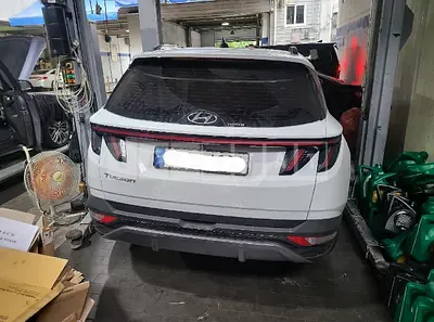 Photo 1 of 10: 2023 Hyundai Tucson, VIN KMHJE81BGPU246405 — Korean insurance auction