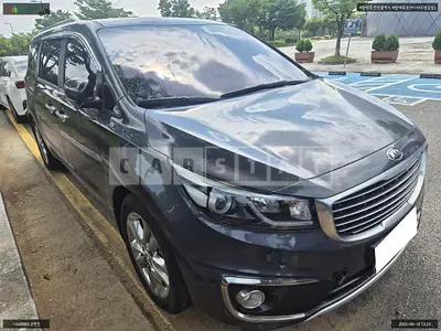 Photo 1 of 10: 2015 Kia Carnival, VIN KNAMC81ABGS127037 — Korean insurance auction