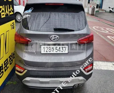 Photo 1 of 50: 2020 Hyundai Santa Fe, VIN KMHS281BBLU219597 — Korean insurance auction