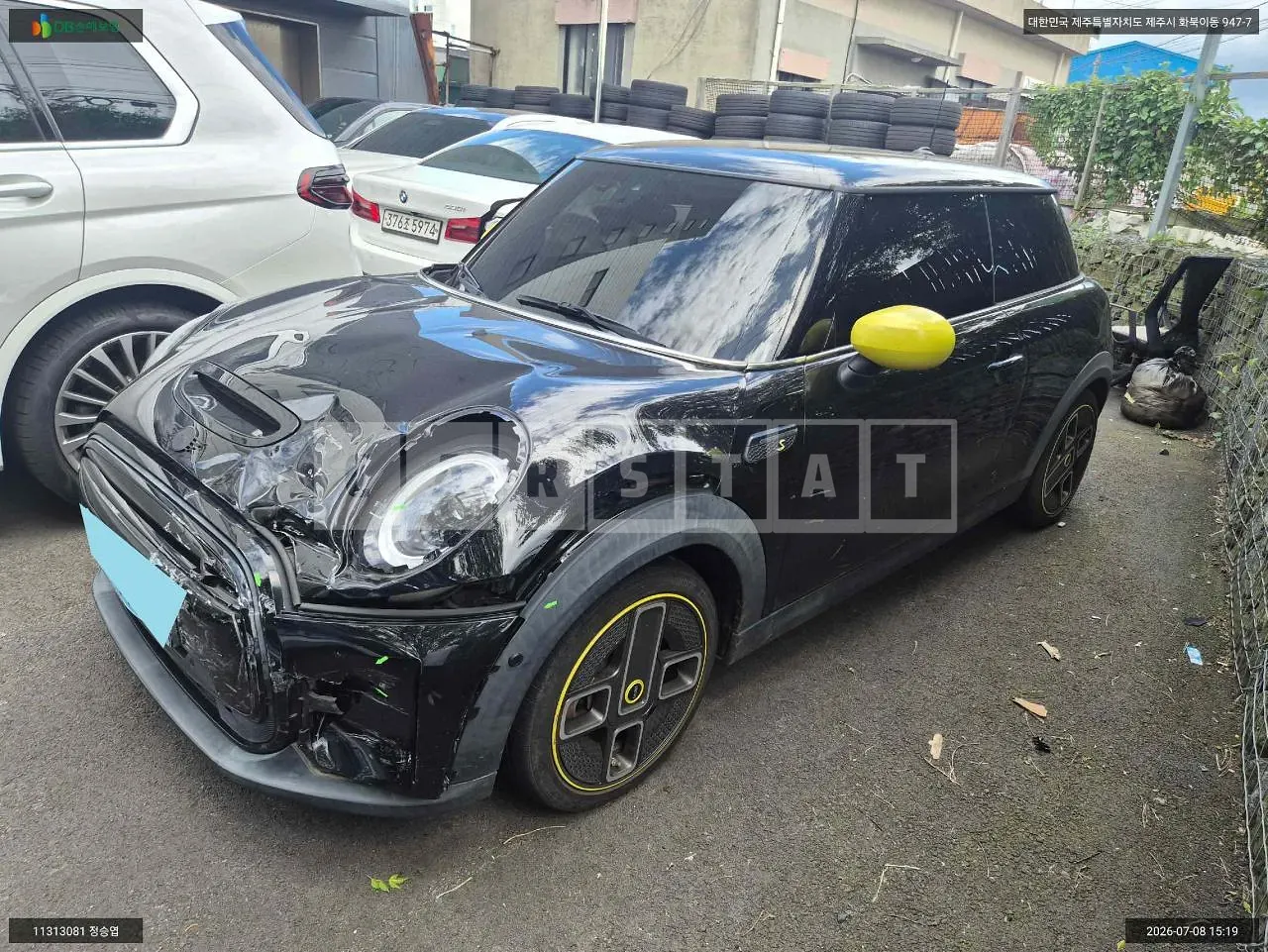 Photo 2 of 12: 2022 MINI Cooper Se Electric, VIN WMW11DJ06N2S10182 — Korean insurance auction