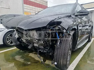 Photo 1 of 13: 2022 Hyundai Tucson, VIN KMHJE81BGNU139167 — Korean insurance auction