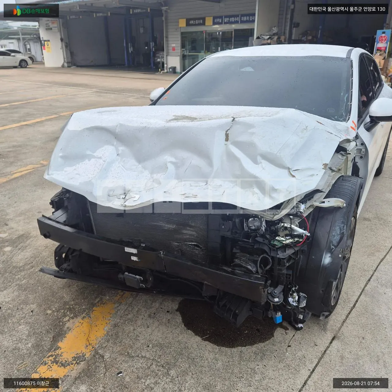 Photo 2 of 20: 2022 Kia K5, VIN KNAG541ABPA217813 — Korean insurance auction