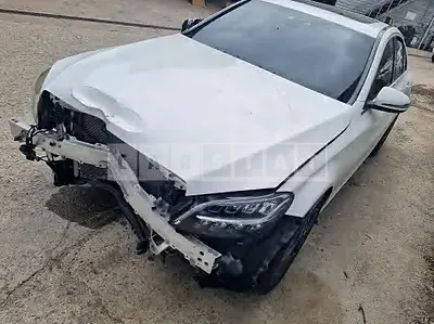 Photo 1 of 16: 2021 Mercedes-Benz C200, VIN W1KWF8AB2MR607421 — Korean insurance auction