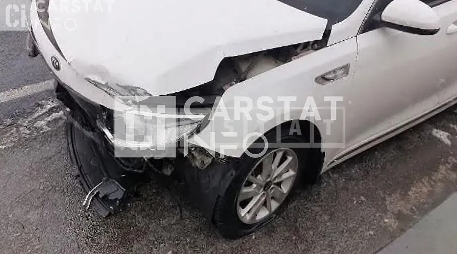 Photo 2 of 6: 2016 Kia K5 2.0(LPI), VIN KNAGU416BGA061467 — Korean insurance auction