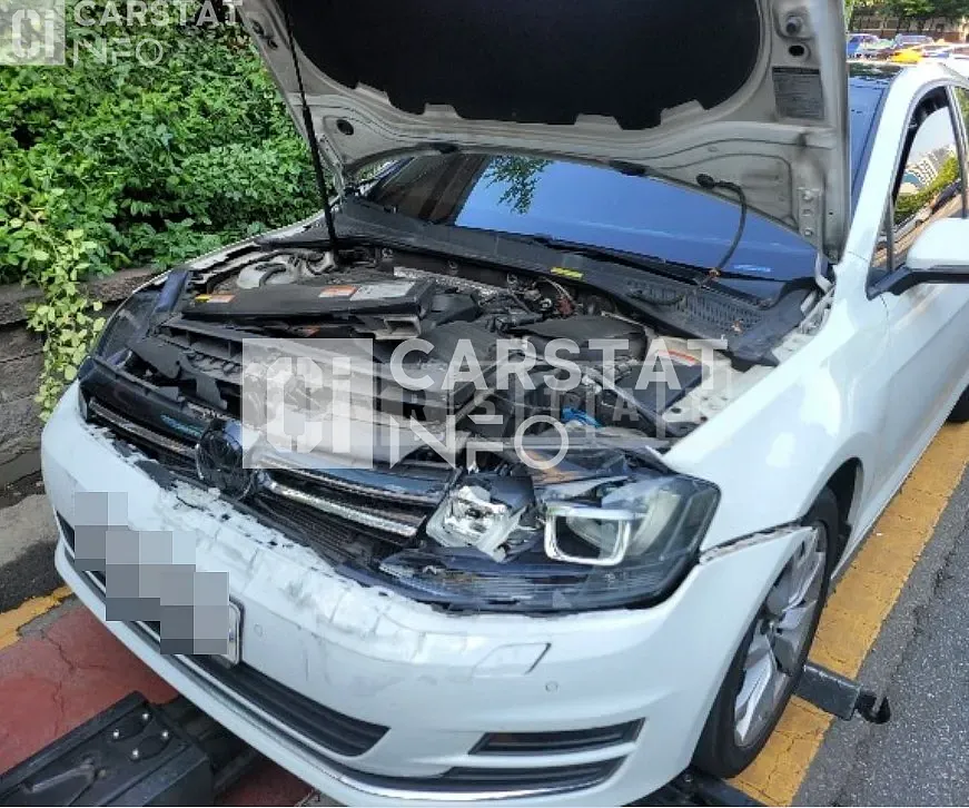 Photo 2 of 5: 2016 Volkswagen Golf 2.0 TDI BMT, VIN WVWZZZAUZGW146558 — Korean insurance auction