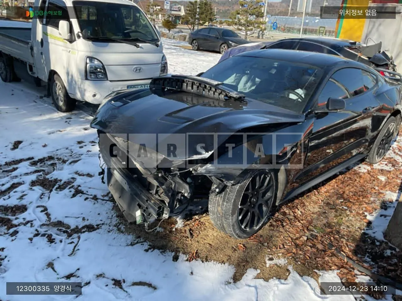 Photo 2 of 15: 2018 Ford Mustang 2.3 Coupe, VIN 1FA6P8TH9J5141147 — Korean insurance auction