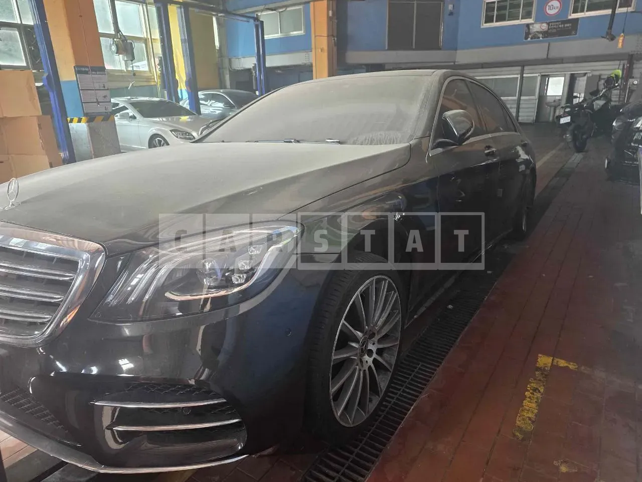 Photo 2 of 21: 2018 Mercedes-Benz S450 4Matic L, VIN WDDUG6EB1JA397276 — Korean insurance auction