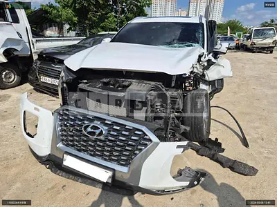 Photo 1 of 15: 2020 Hyundai Palisade, VIN KMHR381ABLU145076 — Korean insurance auction