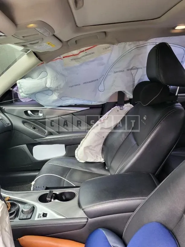 Photo 2 of 11: 2015 Infiniti Q50 2.2d — Korean insurance auction
