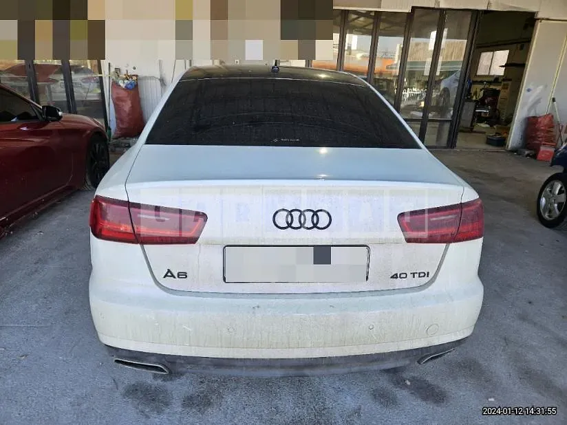 Photo 2 of 24: 2016 Audi A6 40 TDI quattro, VIN WAUZZZ4GXGN180994 — Korean insurance auction