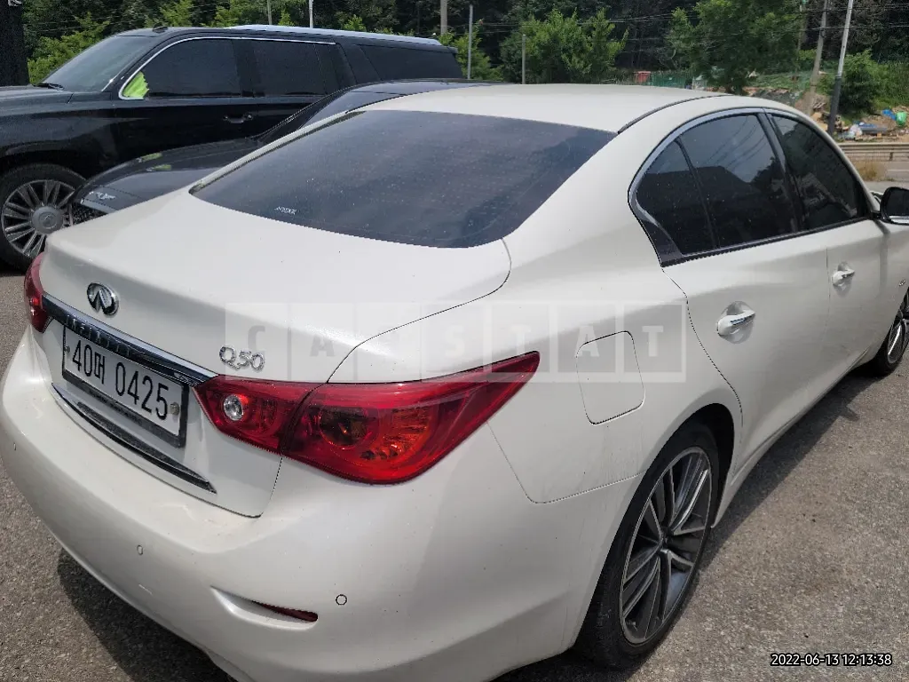 Photo 2 of 32: 2016 Infiniti Q50 2.2d, VIN JNKDV71E3GM550736 — Korean insurance auction