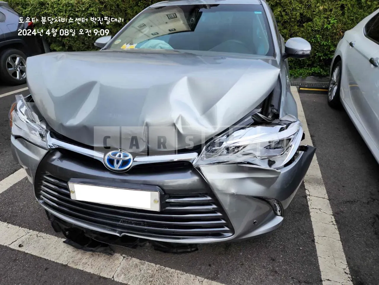 Photo 2 of 13: 2015 Toyota Camry Hybrid, VIN 4T1BD1FK1FU154225 — Korean insurance auction
