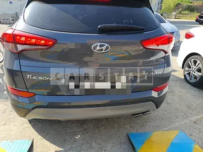 Photo 1 of 9: 2017 Hyundai Tucson TL 2.0, VIN KMHJ581ABJU546100 — Korean insurance auction