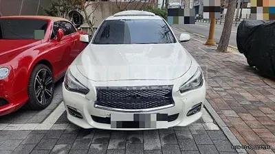 Photo 1 of 6: 2015 Infiniti Q50 2.2d, VIN JNKDV71E8GM550196 — Korean insurance auction