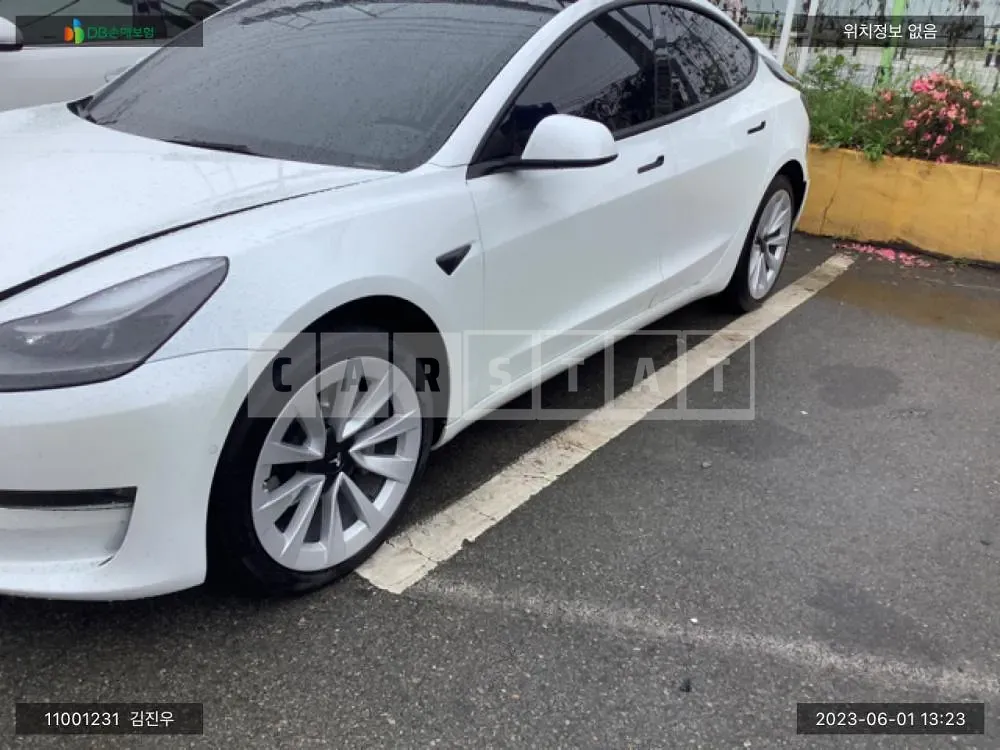 Photo 2 of 33: 2022 Tesla Model 3 Long Range, VIN 5YJ3E1EB2NF151297 — Korean insurance auction