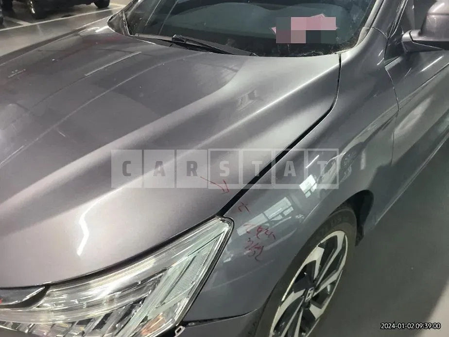 Photo 2 of 15: 2017 Honda Accord 2.4, VIN 1HGCR2680HA515078 — Korean insurance auction