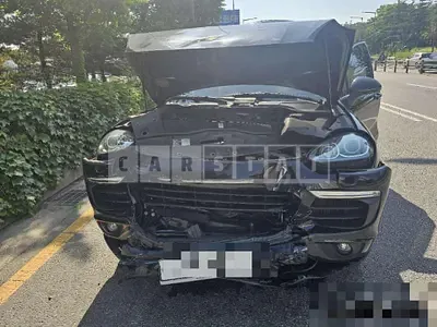 Photo 1 of 9: 2015 Porsche Cayenne Diesel — Korean insurance auction