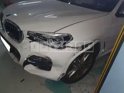 Photo 1 of 9: 2018 BMW X4 xDrive 20d, VIN WBAVJ1103KLF60894 — Korean insurance auction