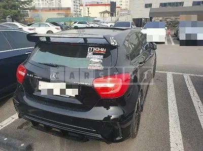 Photo 1 of 27: 2015 Mercedes-Benz A45 AMG 4Matic, VIN WDDBF5CB3FJ356159 — Korean insurance auction