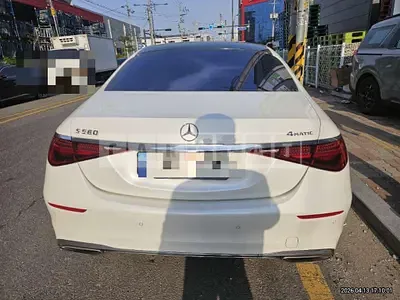 Photo 1 of 5: 2021 Mercedes-Benz S580 4Matic — Korean insurance auction