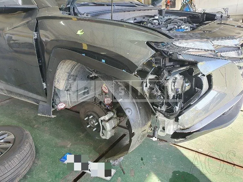 Photo 2 of 15: 2022 Hyundai Tucson — Korean insurance auction