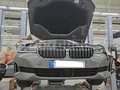 Photo 1 of 16: 2022 BMW 530e, VIN WBA51AG00NCL02602 — Korean insurance auction