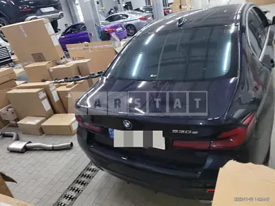 Photo 1 of 46: 2021 BMW 530e M Sport Package — Korean insurance auction