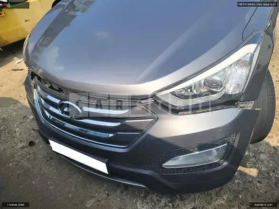 Photo 1 of 11: 2015 Hyundai Santa Fe, VIN KMHSW81UBFU514913 — Korean insurance auction