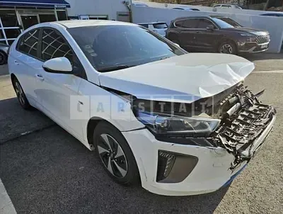 Photo 1 of 12: 2017 Hyundai IONIQ Hybrid, VIN KMHC751CGHU029435 — Korean insurance auction