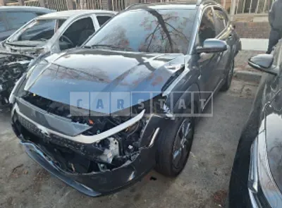 Photo 1 of 28: 2019 Hyundai Kona Electric, VIN KMHK381GFKU038961 — Korean insurance auction