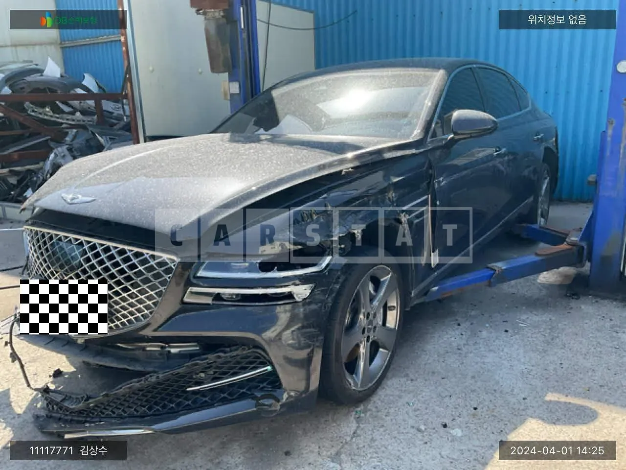 Photo 2 of 13: 2022 Genesis G80, VIN KMTGB41CBNU134669 — Korean insurance auction