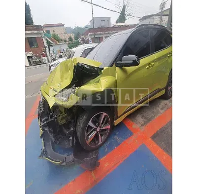 Photo 1 of 37: 2018 Hyundai Kona, VIN KMHK4815GJU009395 — Korean insurance auction