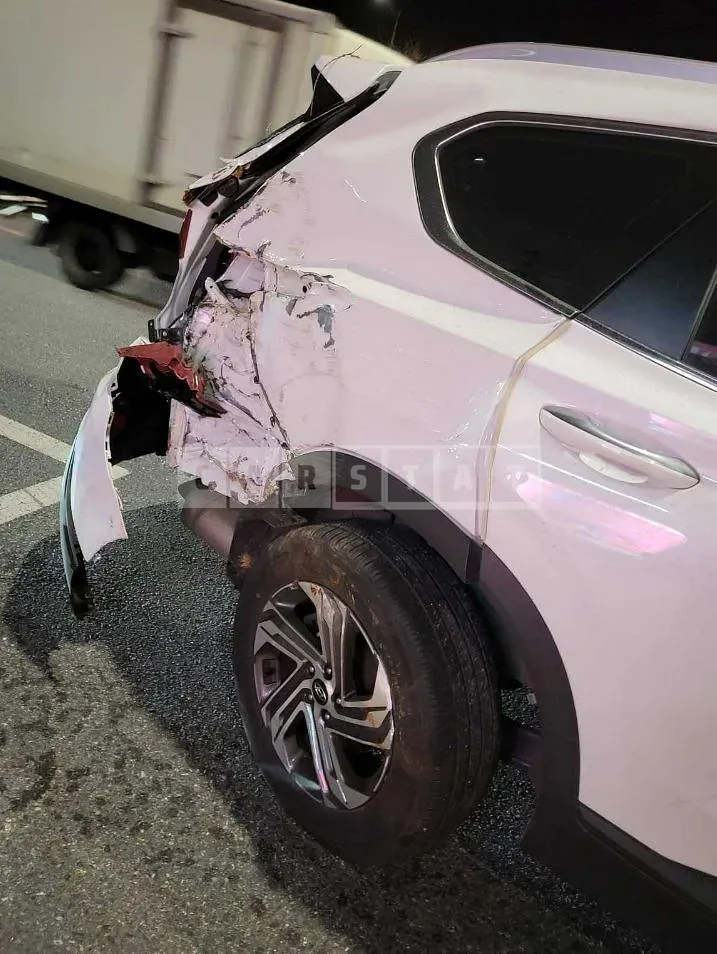 Photo 2 of 11: 2021 Hyundai Santa Fe TM 2.5, VIN KMHS381LGMU377723 — Korean insurance auction